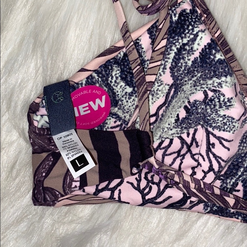 Maaji Bralette underwire Bikini Top Sz L - Picture 11 of 11